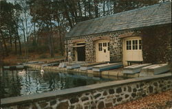 Boat House, Valeria Home Postcard