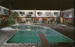 Red Bull Motor Inn Poughkeepsie, NY Postcard Postcard Postcard