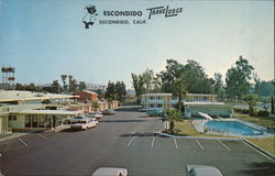 Escondido TraveLodge Postcard