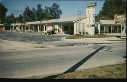 Dunkel Motor Court Postcard