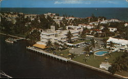 Blue Water Hotel Fort Lauderdale, FL Postcard Postcard Postcard