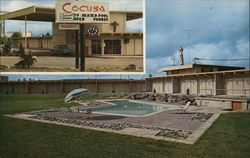 Cocusa Motel Burlington, WA Postcard Postcard Postcard