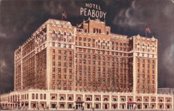 Hotel Peabody Memphis, TN Postcard Postcard Postcard