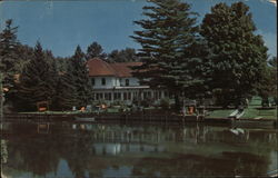 Pinehurst Inn Along the Indian River Michigan Postcard Postcard Postcard