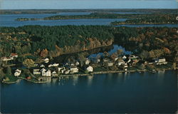 Belgrade Lakes Region, Maine Postcard Postcard Postcard