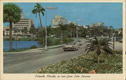 Orlando as Seen From Lake Lucerne Florida Postcard Postcard Postcard