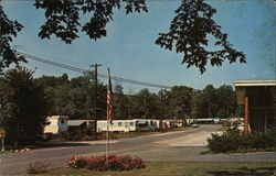 Finn's Mobile Home Park Postcard