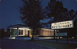 Fisher's Restaurant Wilmington, NC Postcard Postcard Postcard