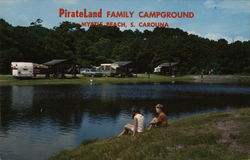 Pirateland Family Campground Myrtle Beach, SC Postcard Postcard Postcard