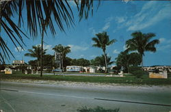 Del-Raton Travel Trailer Park Delray Beach, FL Postcard Postcard Postcard