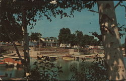 Mac Whalen's Marina, Lodge and Trailer Park Postcard