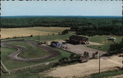 Go Kart-Track Auto Museum Postcard