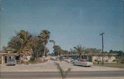 Naples Trailer Park & Motel Postcard