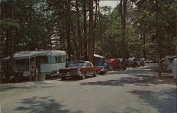 Camping at Cumberland Falls State Park Postcard
