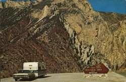 Sheep Creek Canyon Geological Area, Ashley National Forest Postcard