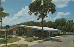 Recreation Hall, Sarasota Mobile Home Park Postcard