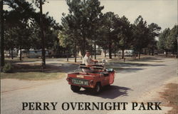 Perry Overnight Park Georgia Postcard Postcard Postcard