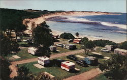 Beautiful Blue Lagoon, Austrailia's Finest Caravan Court Australia Postcard Postcard Postcard