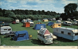 Caravan Site Postcard