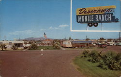 Deserama Mobile Ranch Postcard