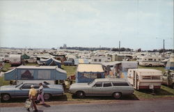 Experimental Aircraft Association Tent City, Wittman Field Oshkosh, WI Postcard Postcard Postcard