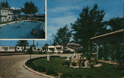 A1A Mobile Home Park Postcard