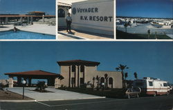 Voyager RV Resort Tucson, AZ Postcard Postcard Postcard