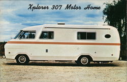 Xplorer 307 Motor Home Postcard