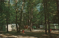 Iron Country Trailer Park Postcard