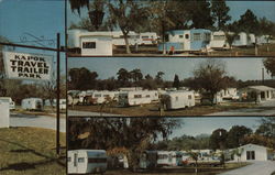 Kapok Travel Trailer Park Postcard