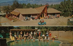 Golden Lantern Trailer Lodge Postcard
