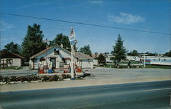 Log Haven Grocery, Cabins & Trailer Court Gaylord, MI Postcard Postcard Postcard