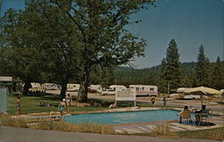 Safari Trailer Park, P.O. Box 62B Avery, CA Postcard Postcard Postcard