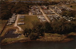 Ralph's Lake Shore Trailer Park Postcard