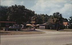 Magnolia Trailer Court and Motel New Port Richey, FL Postcard Postcard Postcard