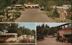 Vagabond Trailer Lodge Spokane, WA Postcard Postcard Postcard