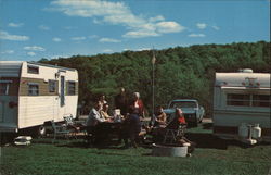 Deer Lick Camping Area Postcard