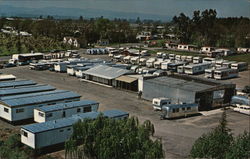 Mitchell's Acres of Trailers Postcard