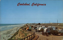 South Carlsbad State Beach California Postcard Postcard Postcard