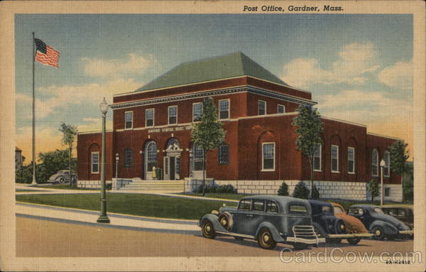 Post Office Gardner Massachusetts