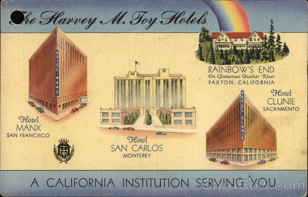 The Harvey M. Toy Hotels San Francisco California