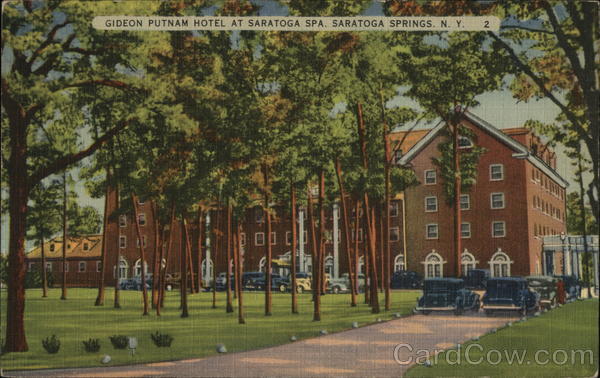 Gideon Putnam Hotel at Saratoga Spa Saratoga Springs New York