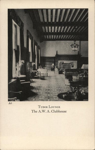 Tudor Lounge, A.W.A. Clubhouse New York City
