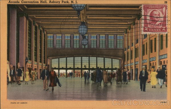 Arcade Convention Hall Asbury Park New Jersey