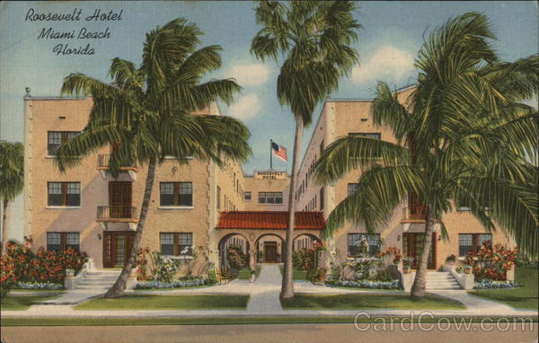 Roosevelt Hotel Miami Beach Florida