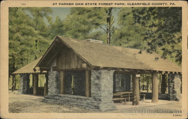 Parker Dam State Forest Park Clearfield Pennsylvania