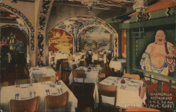 Shangri-La Restaurant, 15 N.E. 3rd Ave. Miami Florida