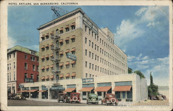 Hotel Antlers San Bernardino California