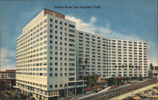 Statler Hotel Los Angeles California