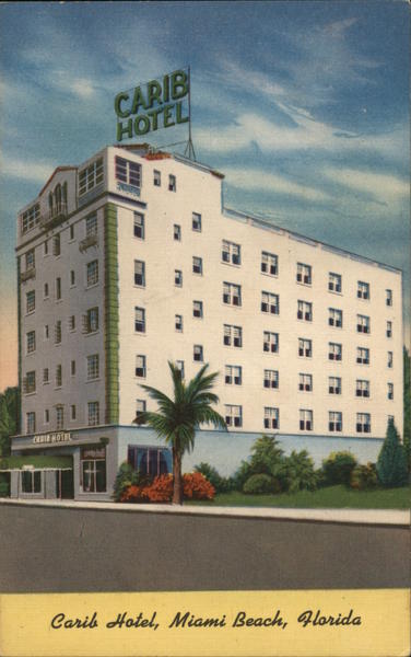 Carib Hotel Miami Beach Florida